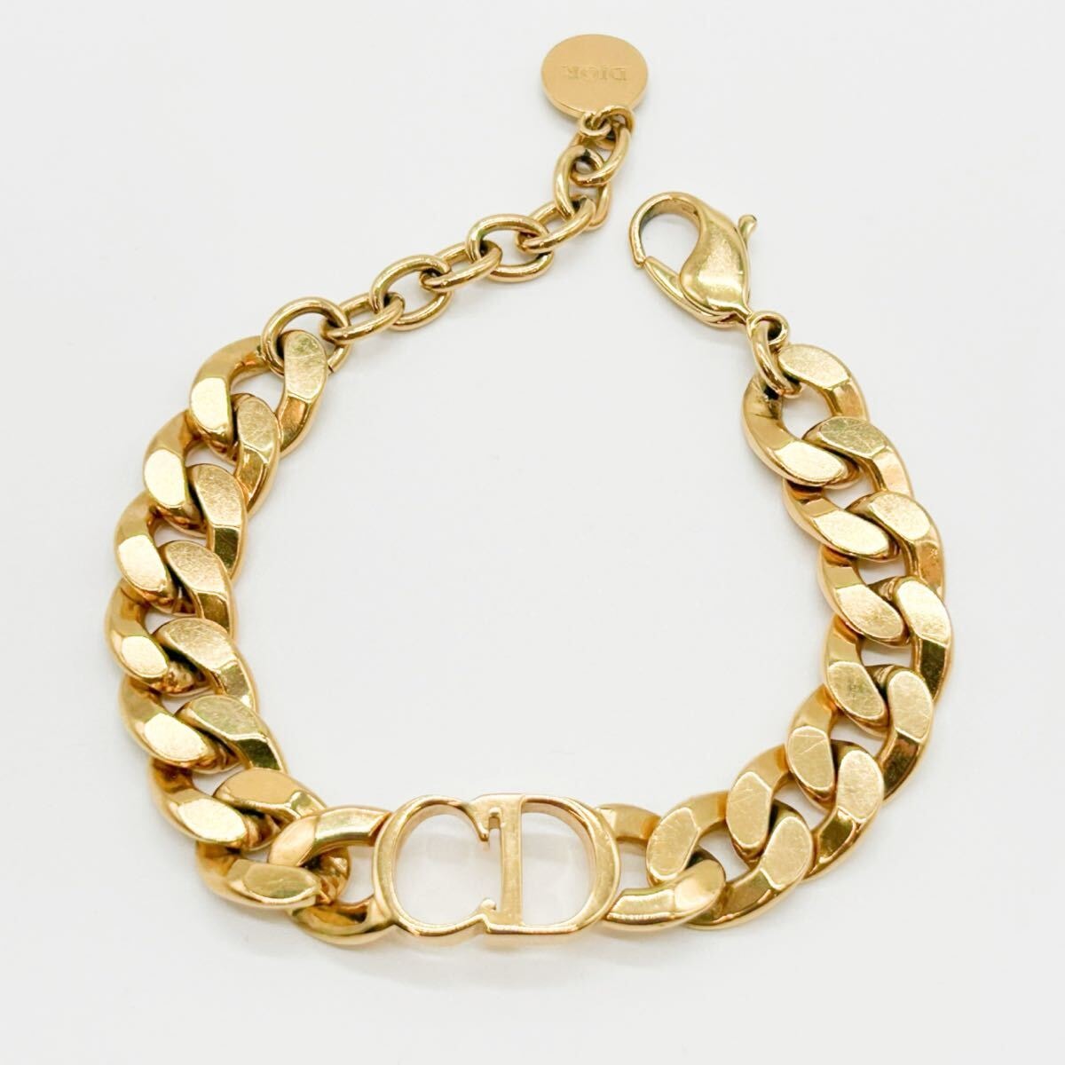 Christian Dior クリスチャンディオール Danseuse Etoile ダンスーズ エトワール ブレスレット チェーン アクセサリー ロゴ メタル メンズ 