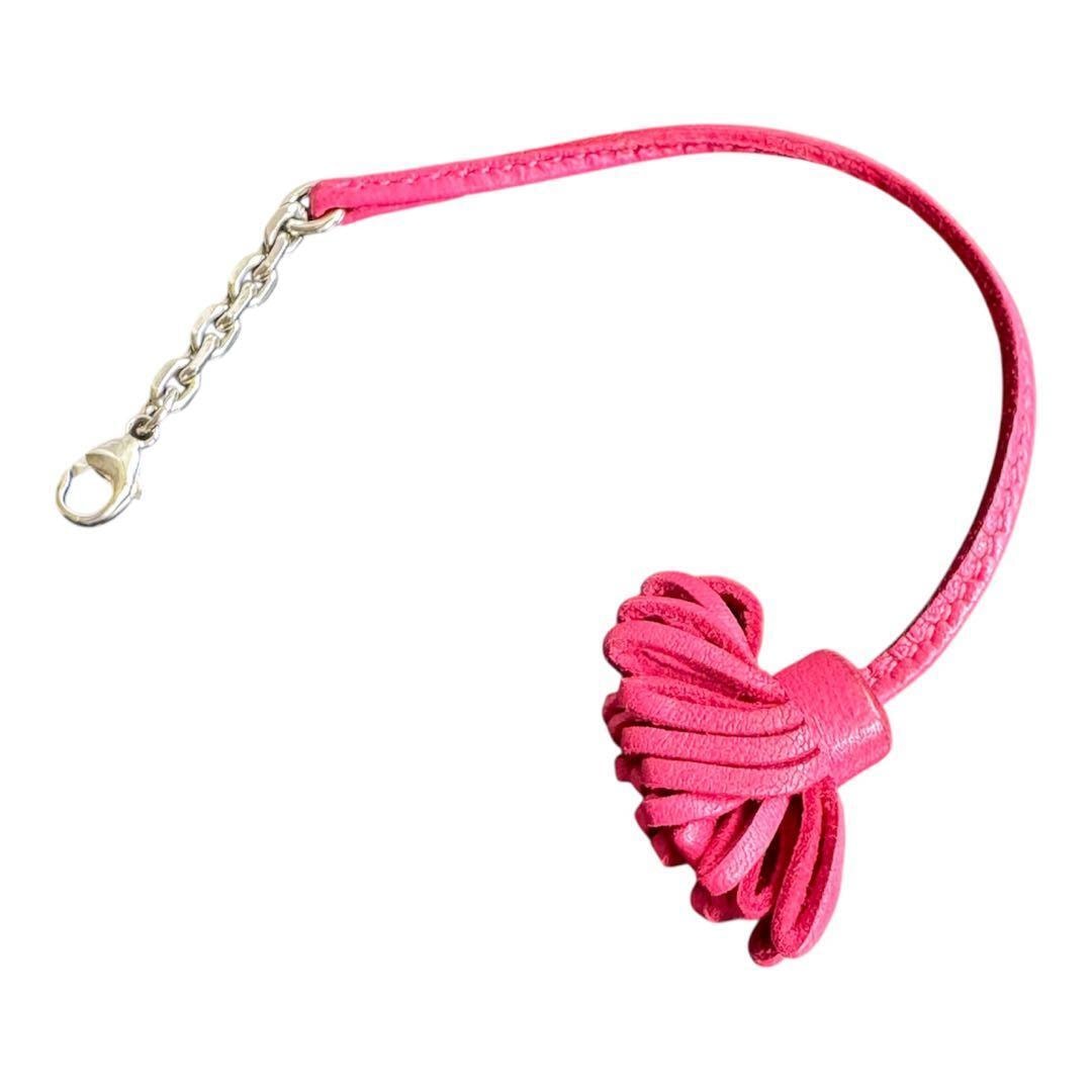 【美品】HERMES エルメス カルメンチーター ブックマーク ピンク系