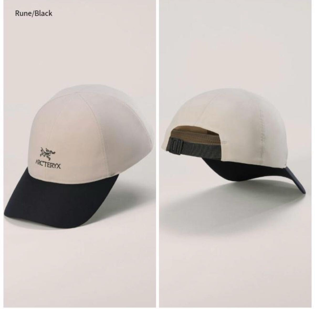 【国内正規品】アークテリクス バードワード キャップ ルーン×ブラック L-XL
