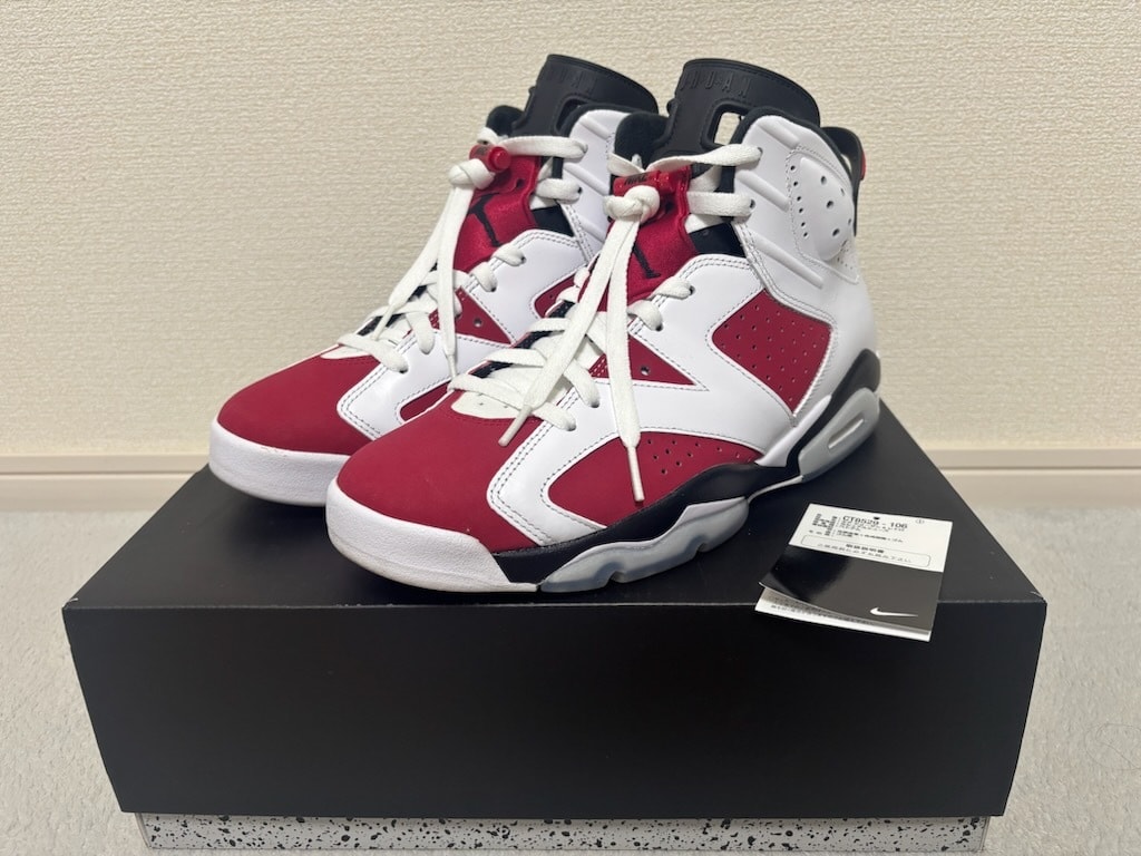 ナイキ エアジョーダン6 "カーマイン" (2021)