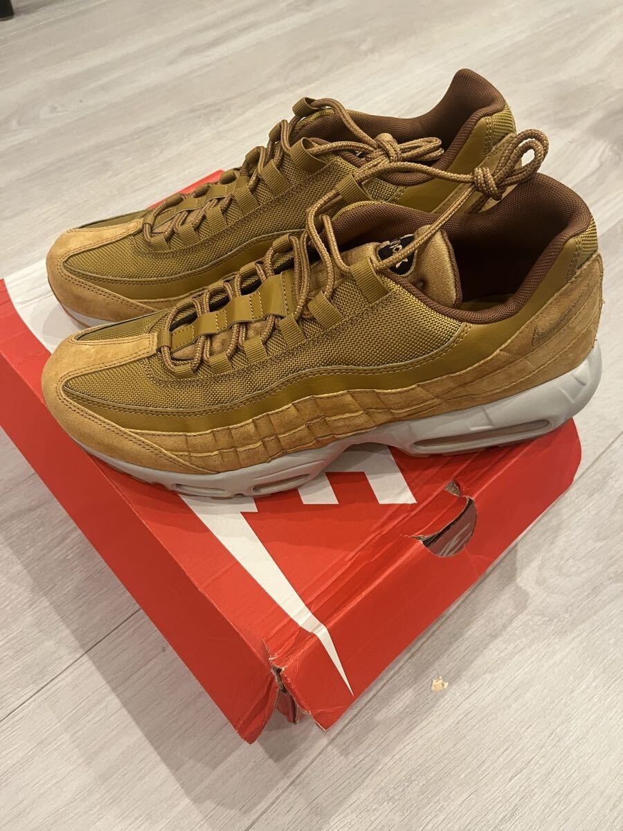未使用 Air Max 95 Essential WHEAT UK12 31cm