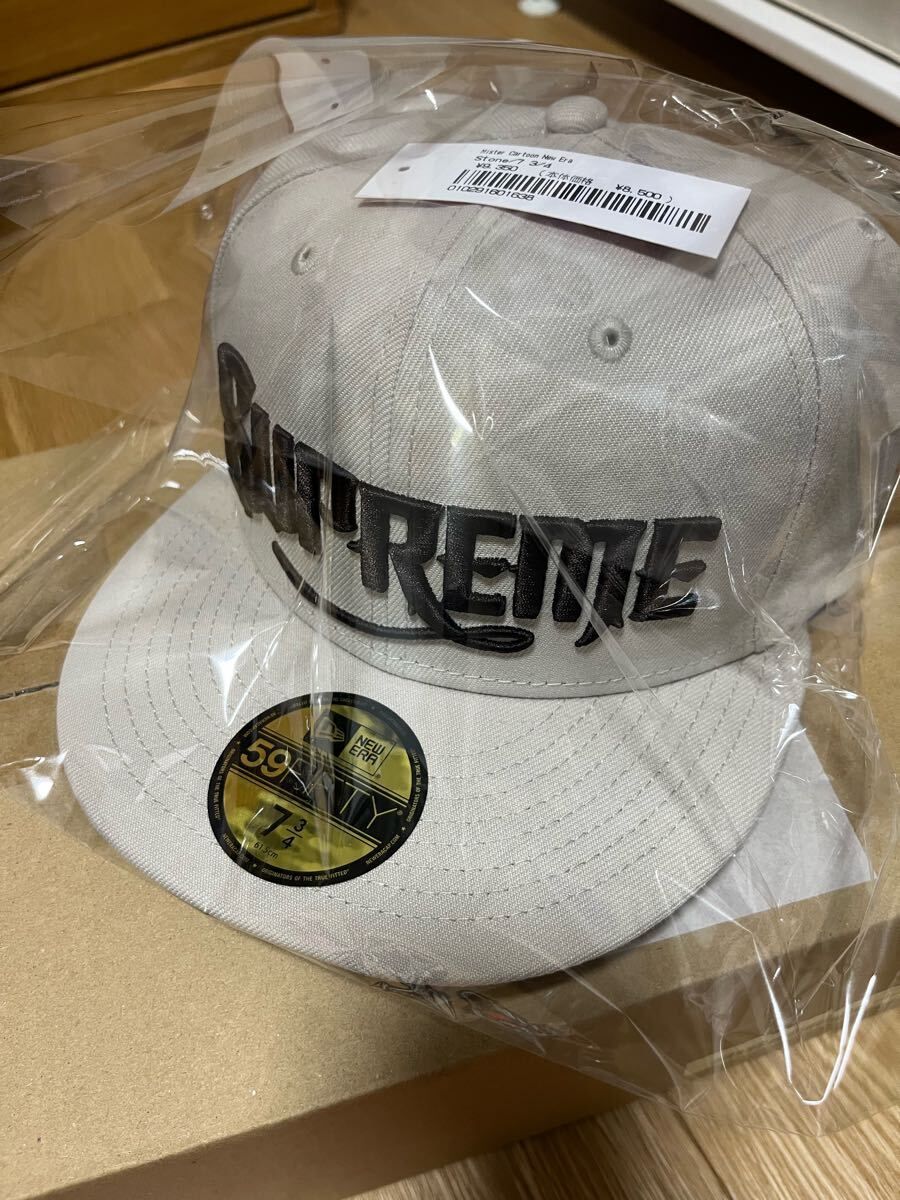 Supreme new era Mr cartoon ストーン 7 3/4 ニューエラ