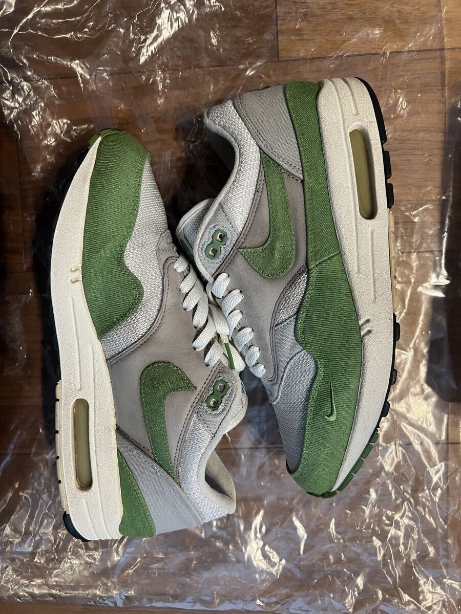 レア NIKE AIRMAX1×patta CHLOROPHYLL 2009年製 US9 オリジナル