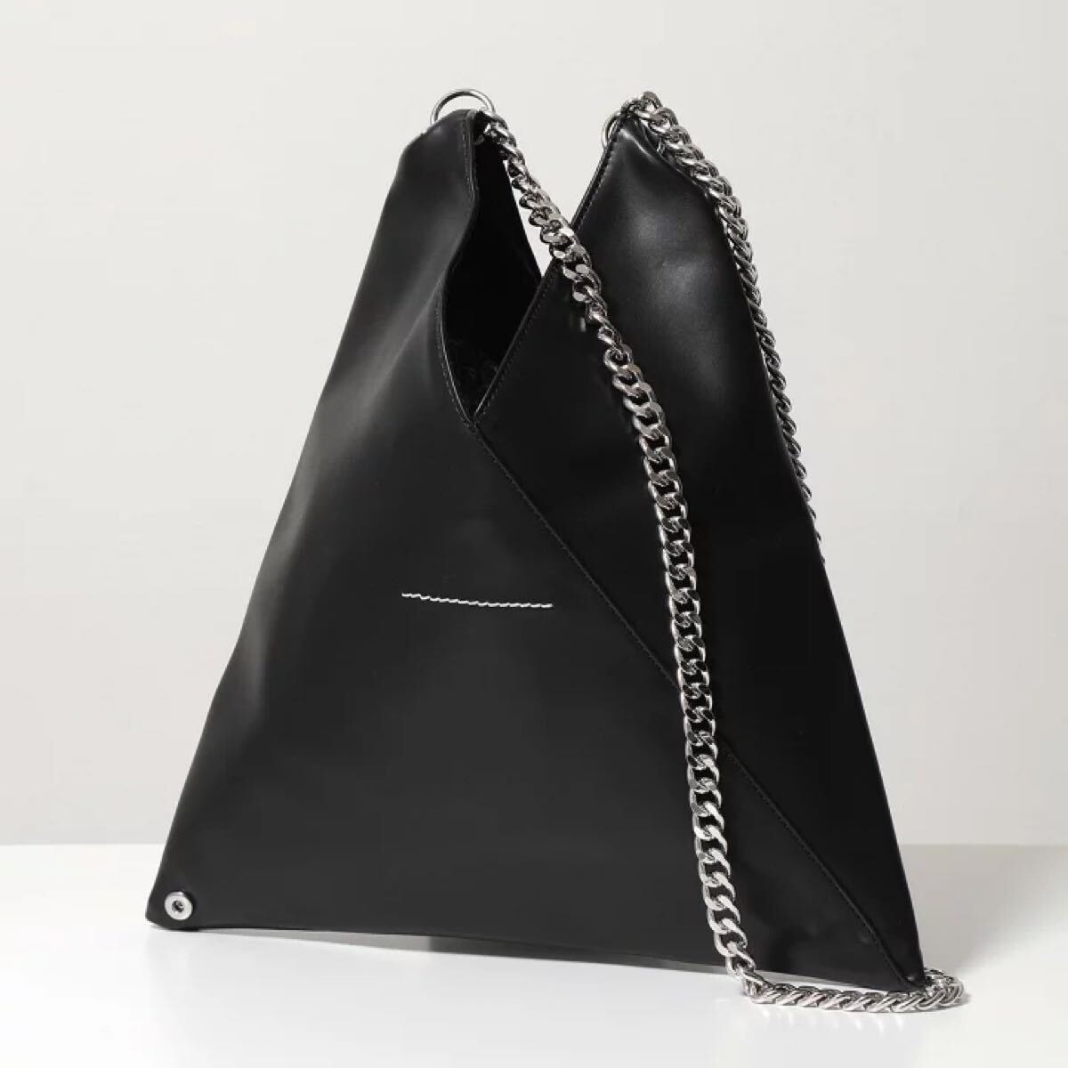 【MM6】 ジャパニーズ チェーン バッグ レザー ショルダーバッグ ハンドバッグ メゾンマルジェラ