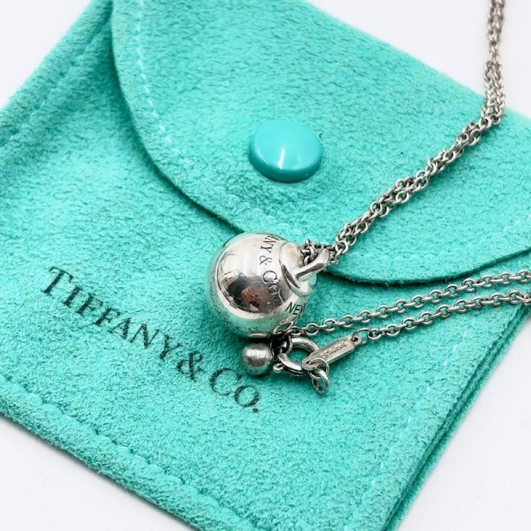 ティファニー ネックレス ハードウェア ボール ダブルボール tiffany