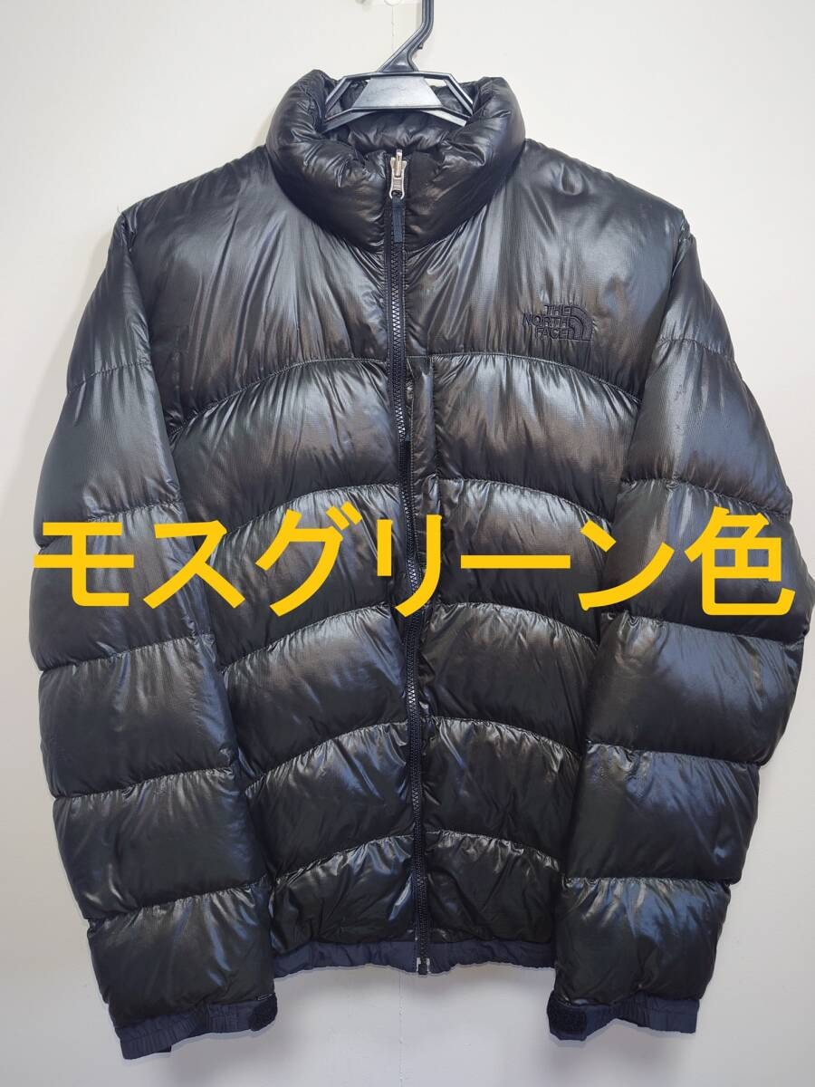 【モスグリーン】THE NORTH FACE ノースフェイス ジップインジップ アコンカグアジャケット ND91322 Lサイズ カーキ ダウンジャケット 