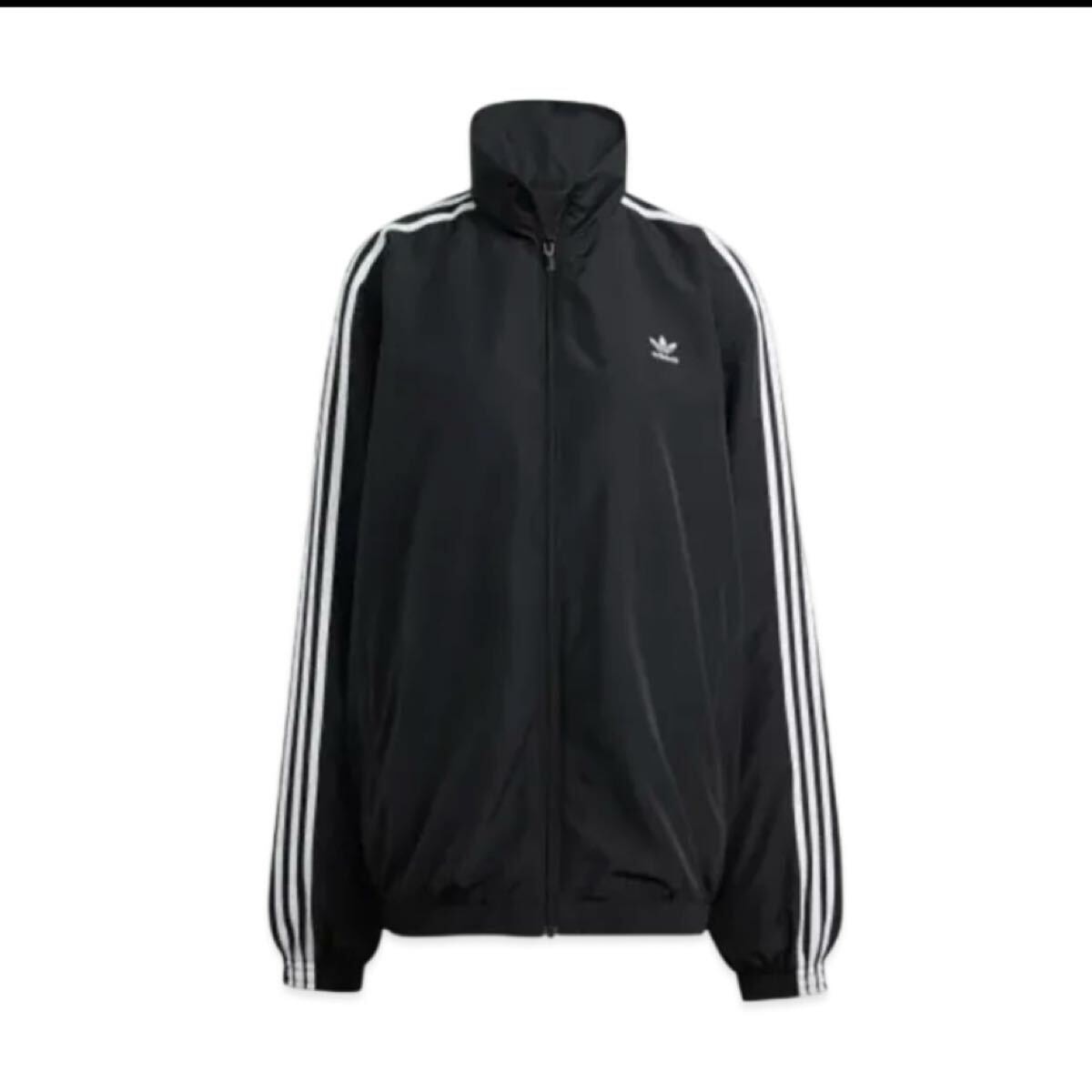 【新品】adidas Firebird Oversized Track Top 黒 ブラック ファイヤーバード オーバーサイズ XL