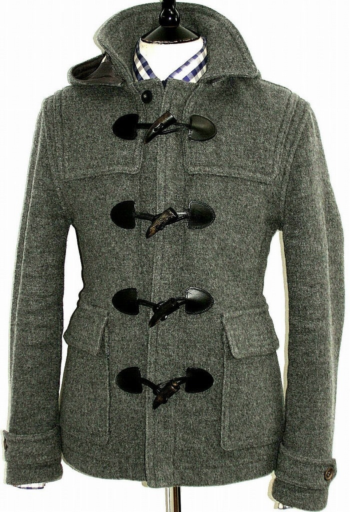 バーバリー ロンドン BURBERRY LONDON DUFFLE PEACOAT ダッフルコート made in U.K. L(180) 英国製 UK お勧め2
