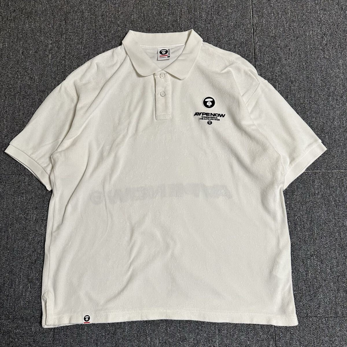 A BATHING APE x MOUSSY Henry Neck L/S Tee 