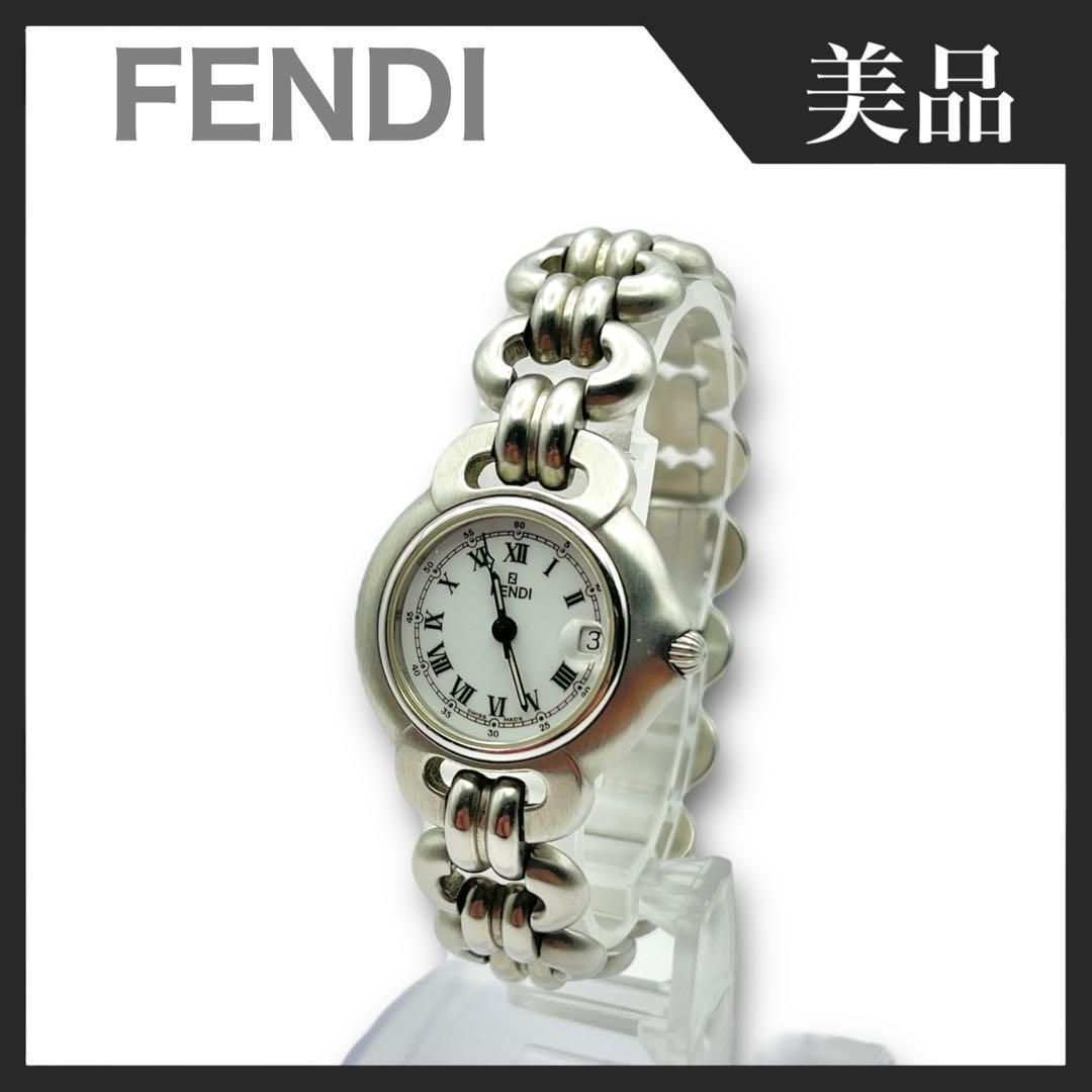 目立った傷や汚れなし】【美品】FENDI フェンディ 1600L 白文字