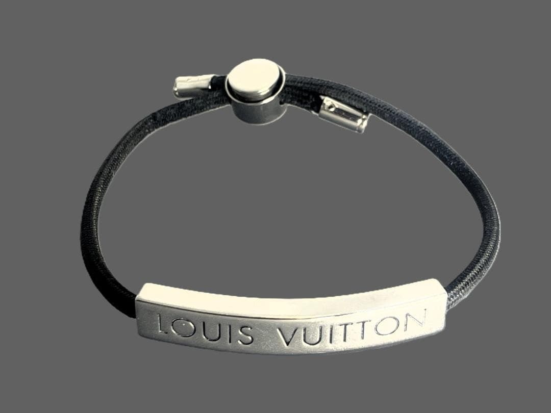 C (やや傷や汚れあり)】LOUIS VUITTON ブレスレット M00273 LVスペース