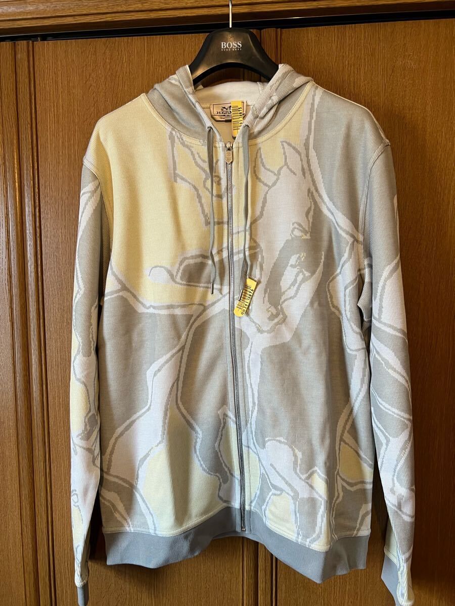 美品　エルメス　パーカー　ホースダンス　XL パーカー