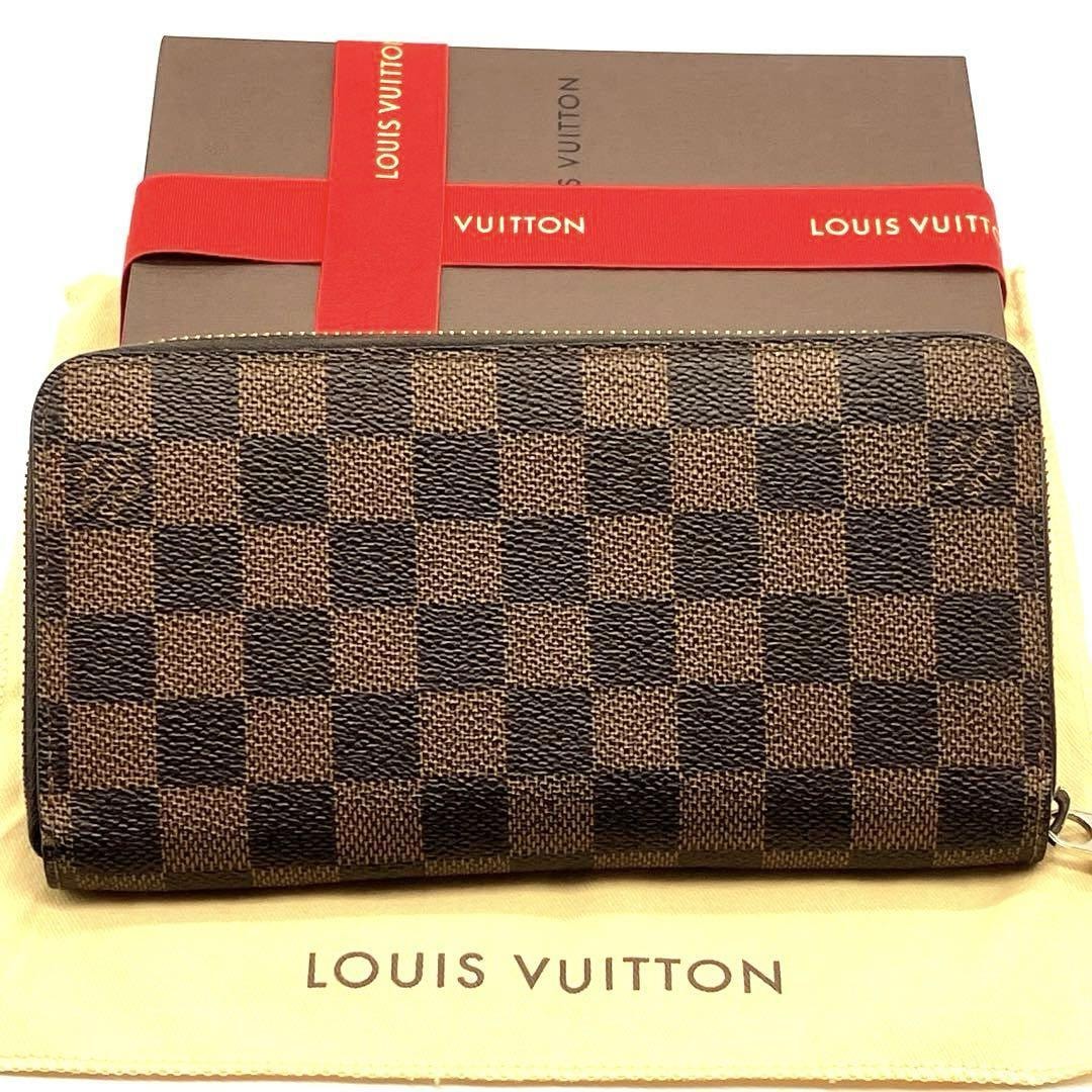 LOUIS VUITTON ルイヴィトン ダミエ ジッピーウォレット長財布　レディース