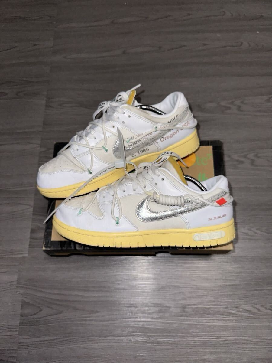 Off-White × Nike Dunk Low 1 of 50 