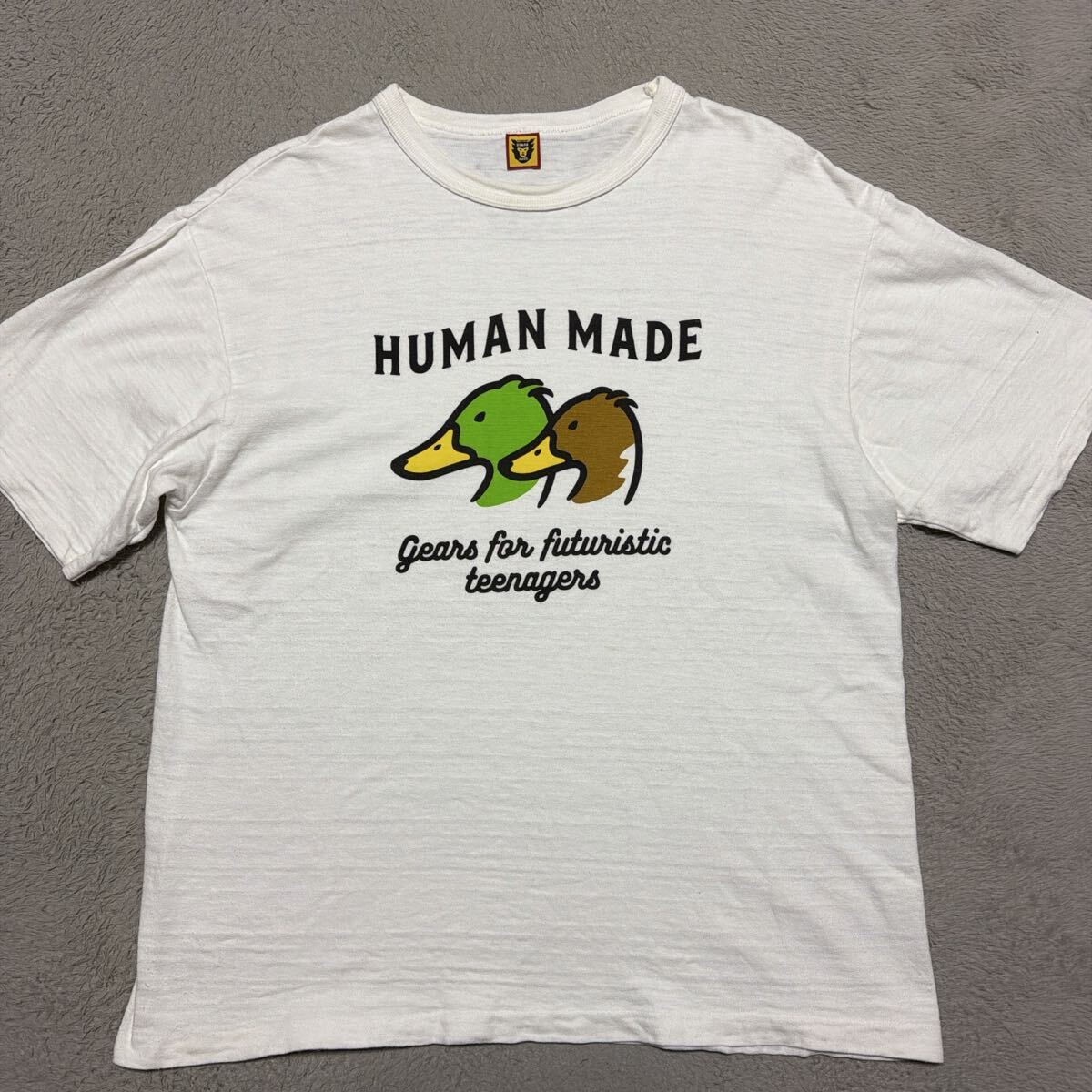HUMAN MADE カモ　tシャツ 2XL ヒューマンメイド　鴨　かも　tee 