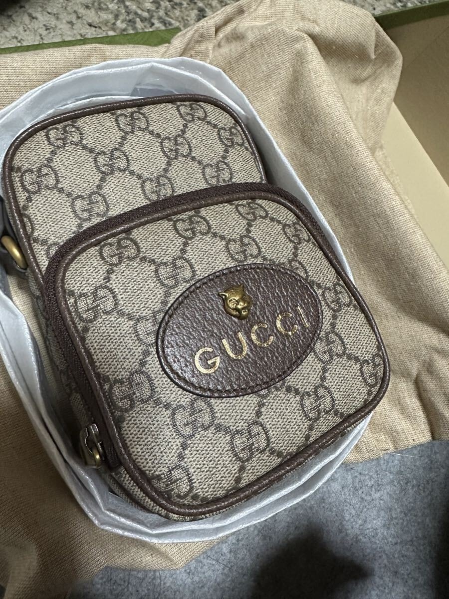 GUCCI ネオヴィンテージ ミニショルダー未使用 斜め掛け GG柄