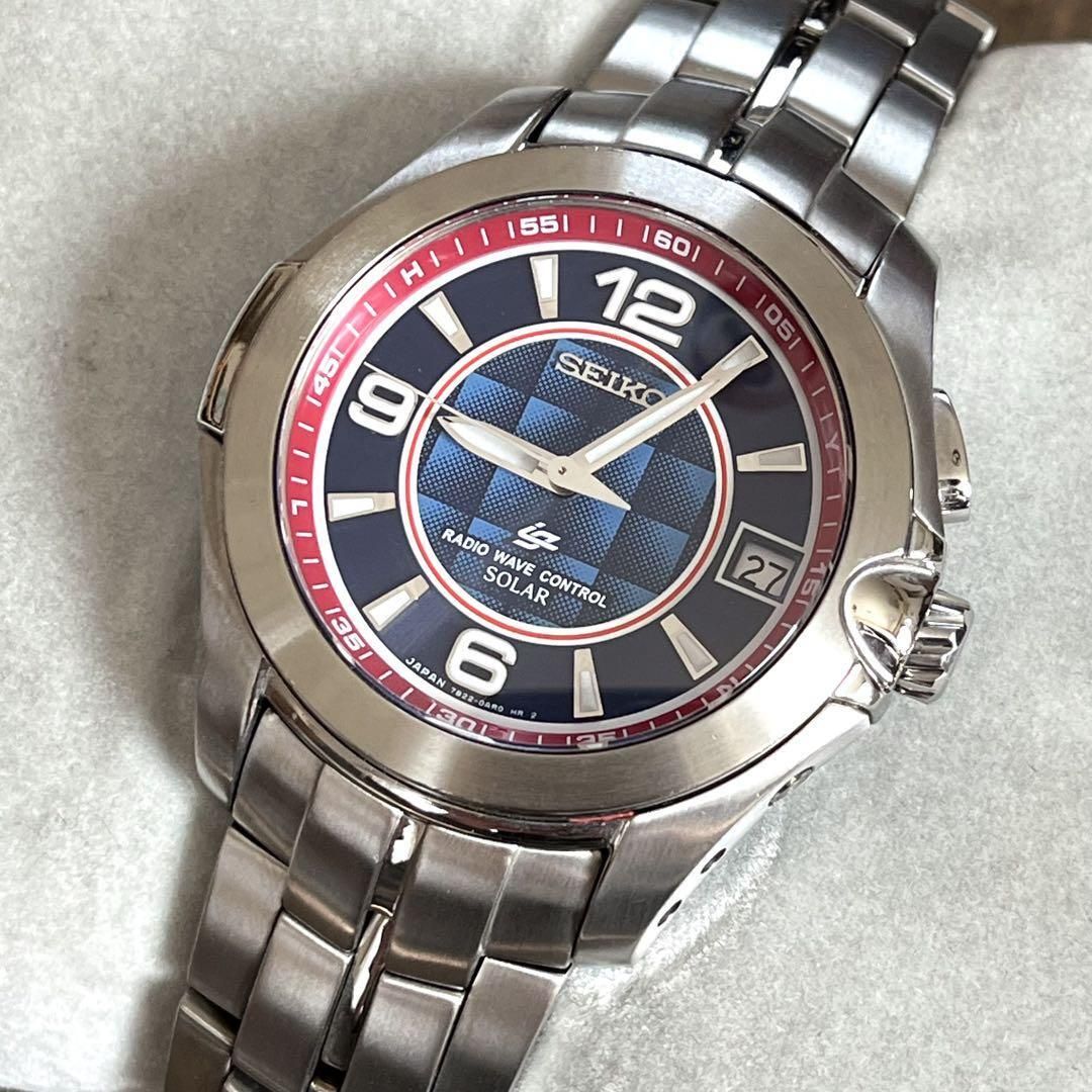 希少品☆美品☆SEIKO☆電波ソーラー☆佐藤琢磨モデル☆限定3000☆稼働 3000本限定 美品 SEIKO IGNITION 佐野琢磨モデル 電波ソーラー