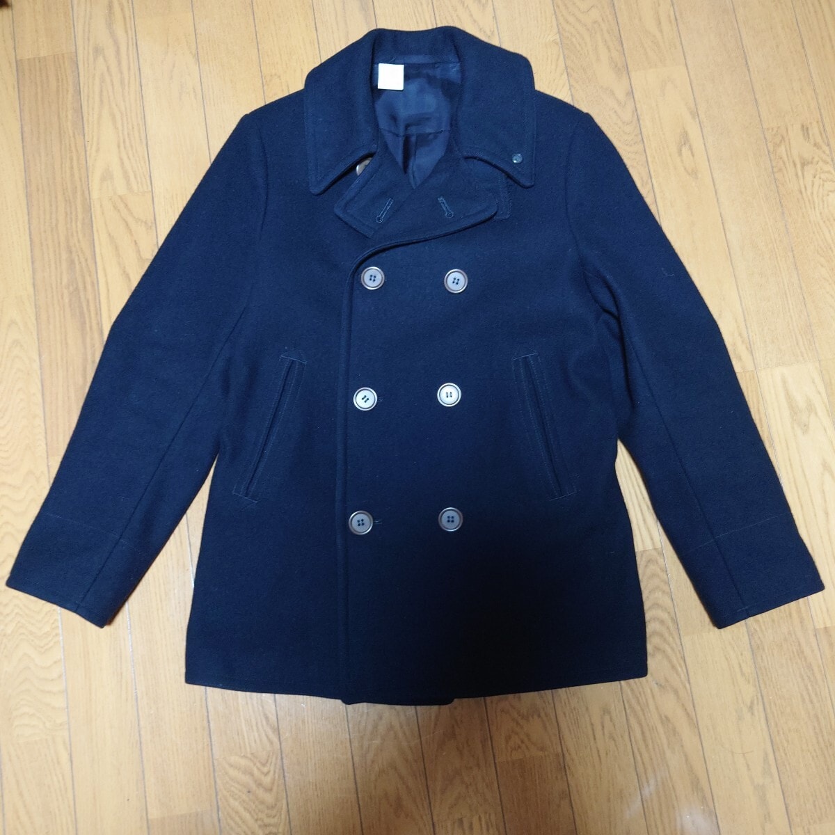 n.hollywood　N.ハリウッド　ピーコート　ブラック　サイズ36　ジャケット　 コート アウター ウール