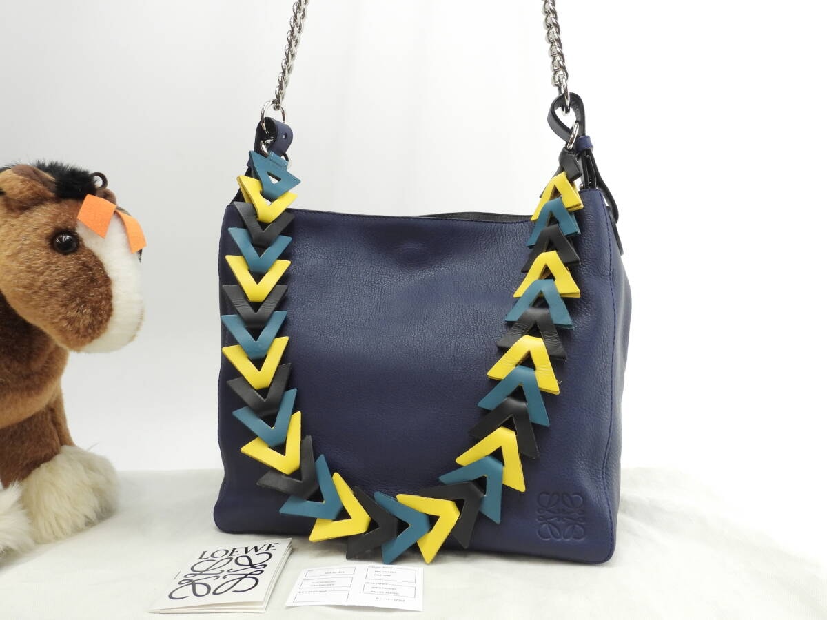 LOEWE ロエベ　千と千尋の神隠し　かおなし　カオナシ　ハンモックバッグ LOEWE - LOEWE ロエベ 千と千尋の神隠し かおなし カオナシ ハンモック