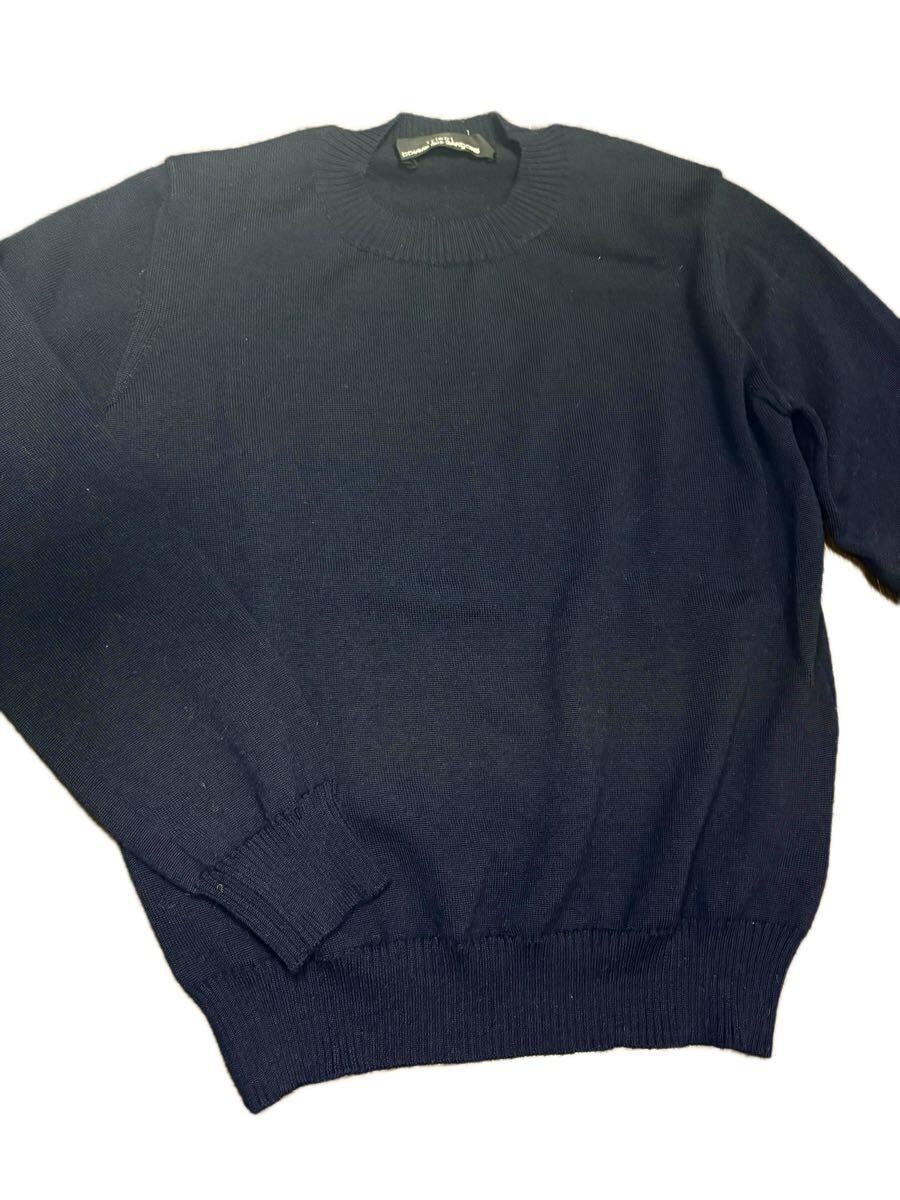 やや傷や汚れあり】trico COMME des GARCONSセーター 紺 AD2001 初期