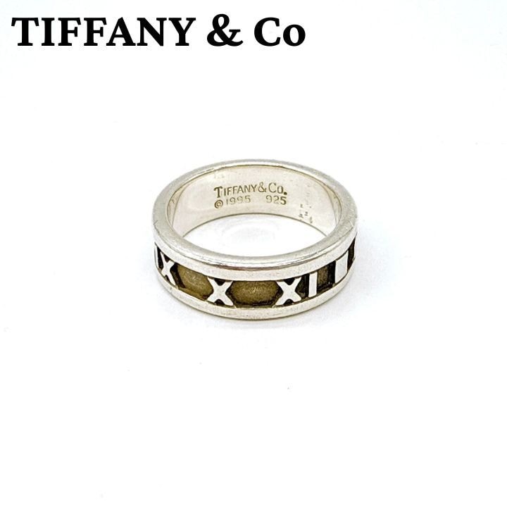 TIFFANY＆Co ティファニー アトラス SV925 リング 指輪 約10号