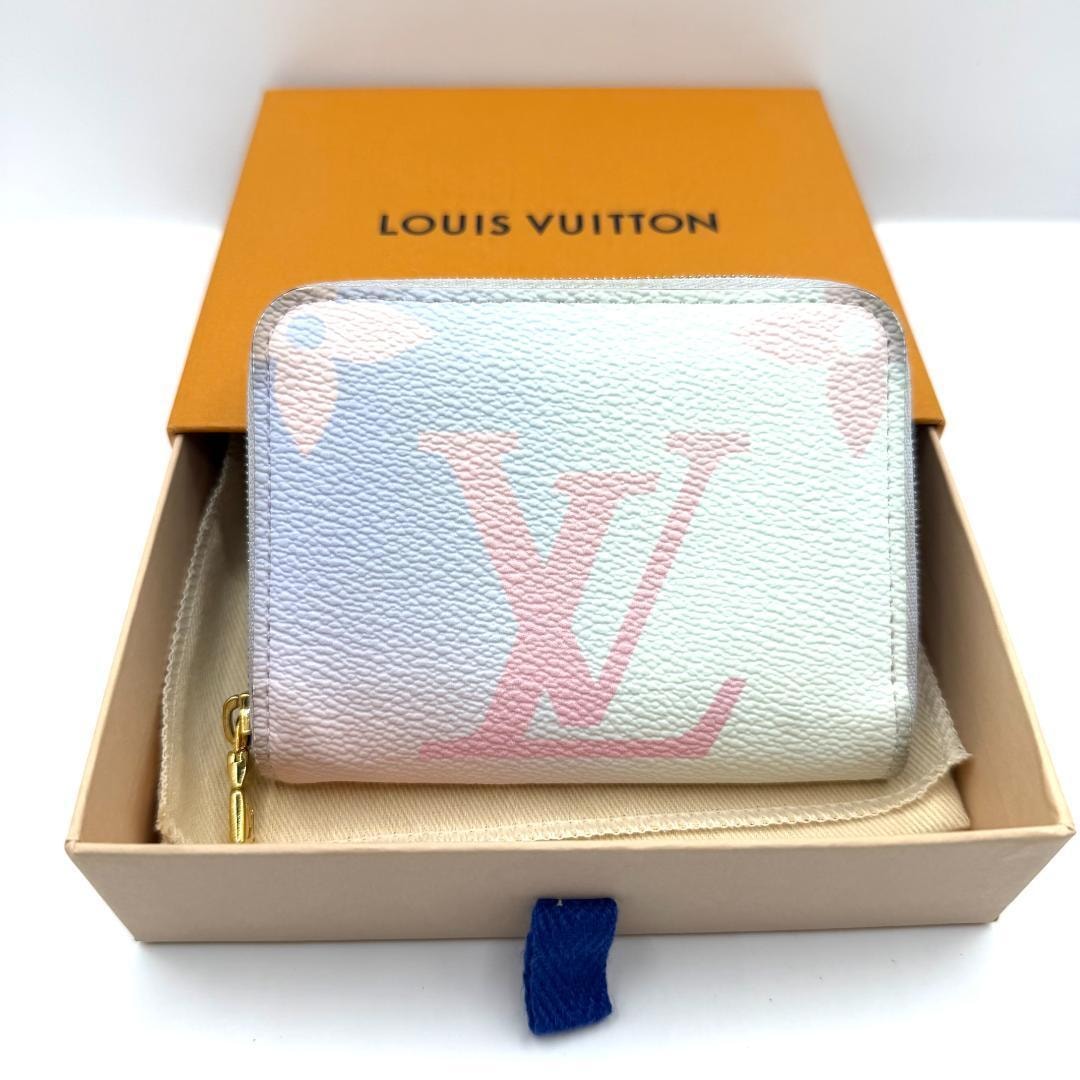 ルイヴィトン　パステル　グラデーション　ジッピーコインパース　コインケース　LouisVuitton 小銭入れ　カードケース