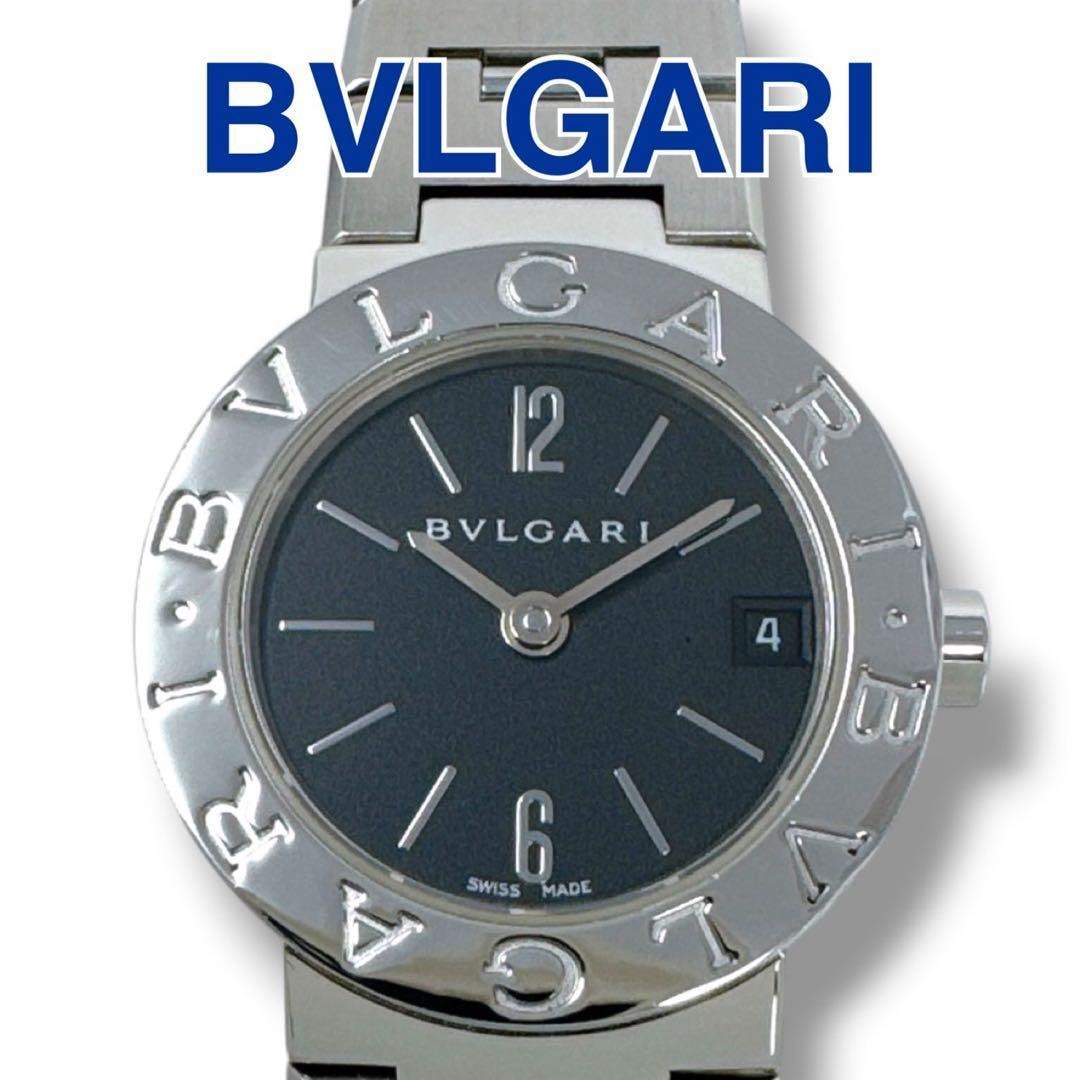 【美品】ブルガリ RT39S レッタンゴロ レディース腕時計 クォーツ BVLGARI（ブルガリ） 時計 レディース レッタンゴロ ロードライト