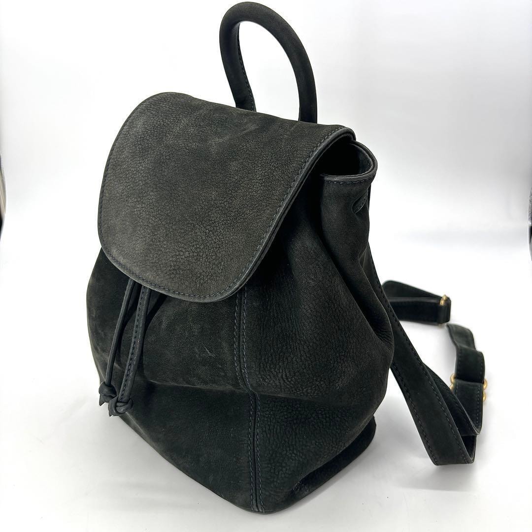 バッグ vitage coach 4938 backpack nubuck Black 目立った傷や汚れなし】vitage coach 4938 backpack nubuck Black