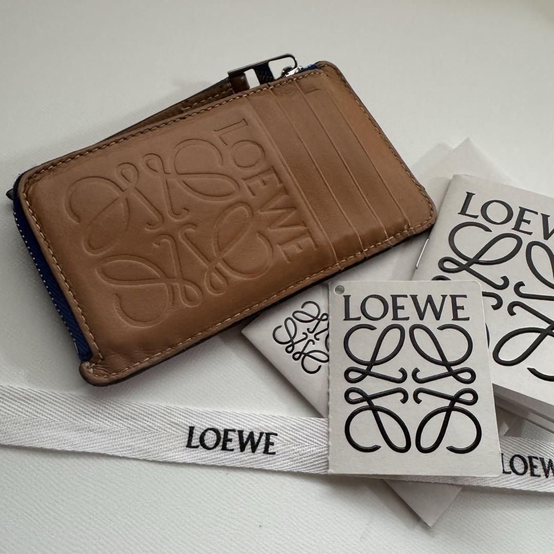 【極上美品】 LOEWE ロエベ 財布 フラグメントケース カードケース