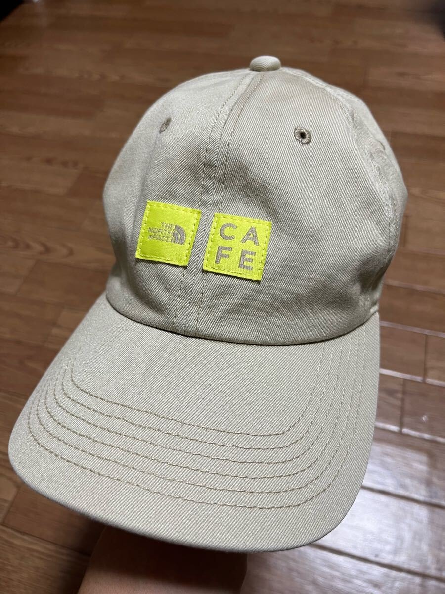 【希少】ノースフェイス カフェ スタッフ キャップ 帽子 ロゴ