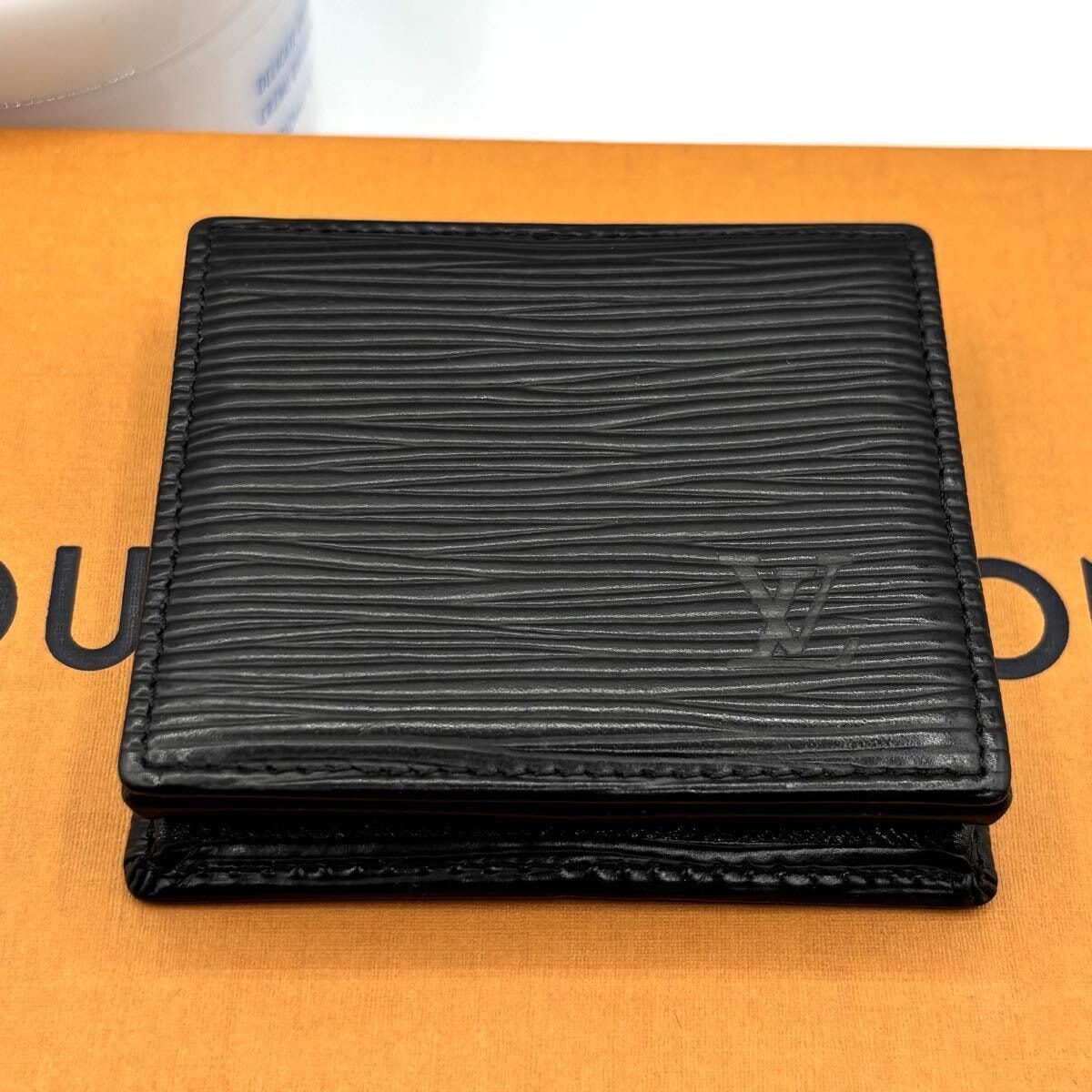 目立った傷や汚れなし】s18 ボワット エピ ノワール 小銭入れ コイン