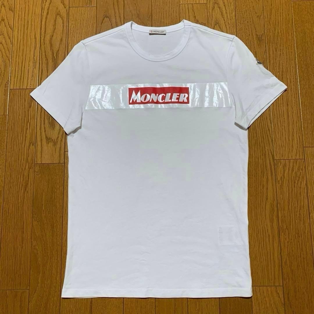 B (目立った傷や汚れなし)】美品 モンクレール プリントロゴ T