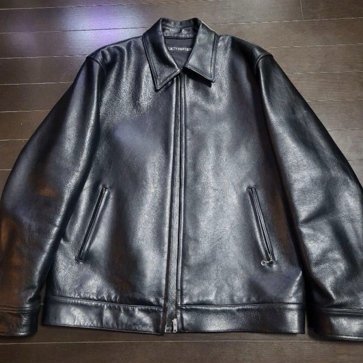 wacko maria レザージャケット ライダース ワコマリア Mサイズ 本革 牛革