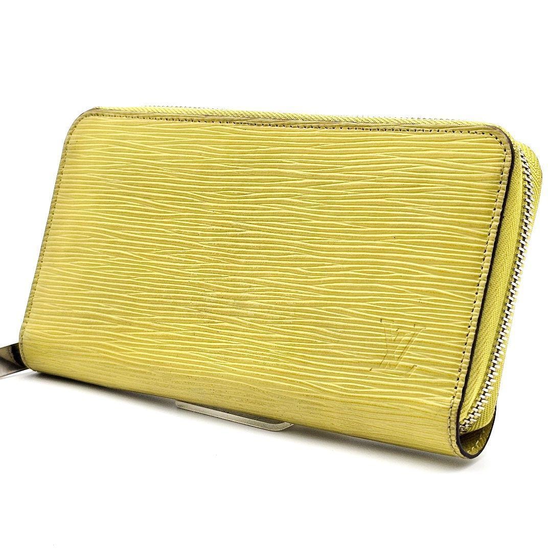 ルイヴィトン　ジッピーウォレット　エピ　ラウンドジップ　イエロー　ジョーヌセドラ　長財布　A336