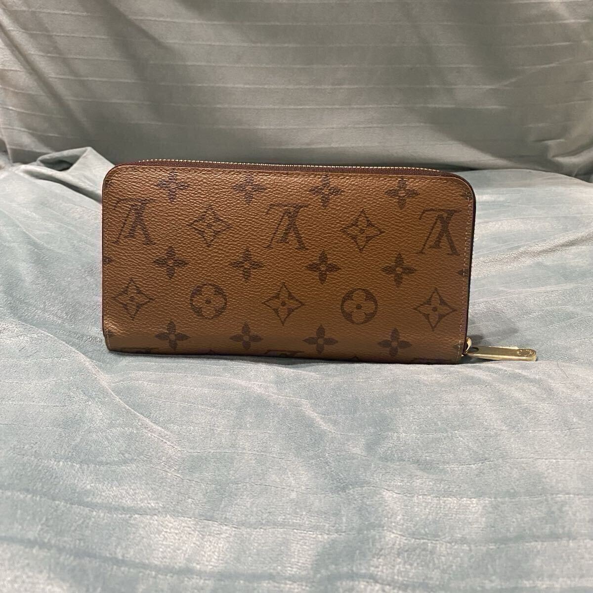 【現行モデル】ICチップ内蔵 ルイヴィトン モノグラムリバース ジッピーウォレット 長財布