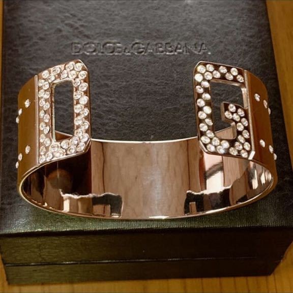 DOLCE&GABBANA スワロフスキー SV925 バングル ドルチェ&ガッバーナ ドルガバ sterling silver Swarovski bangle ブレスレット bracelet 銀