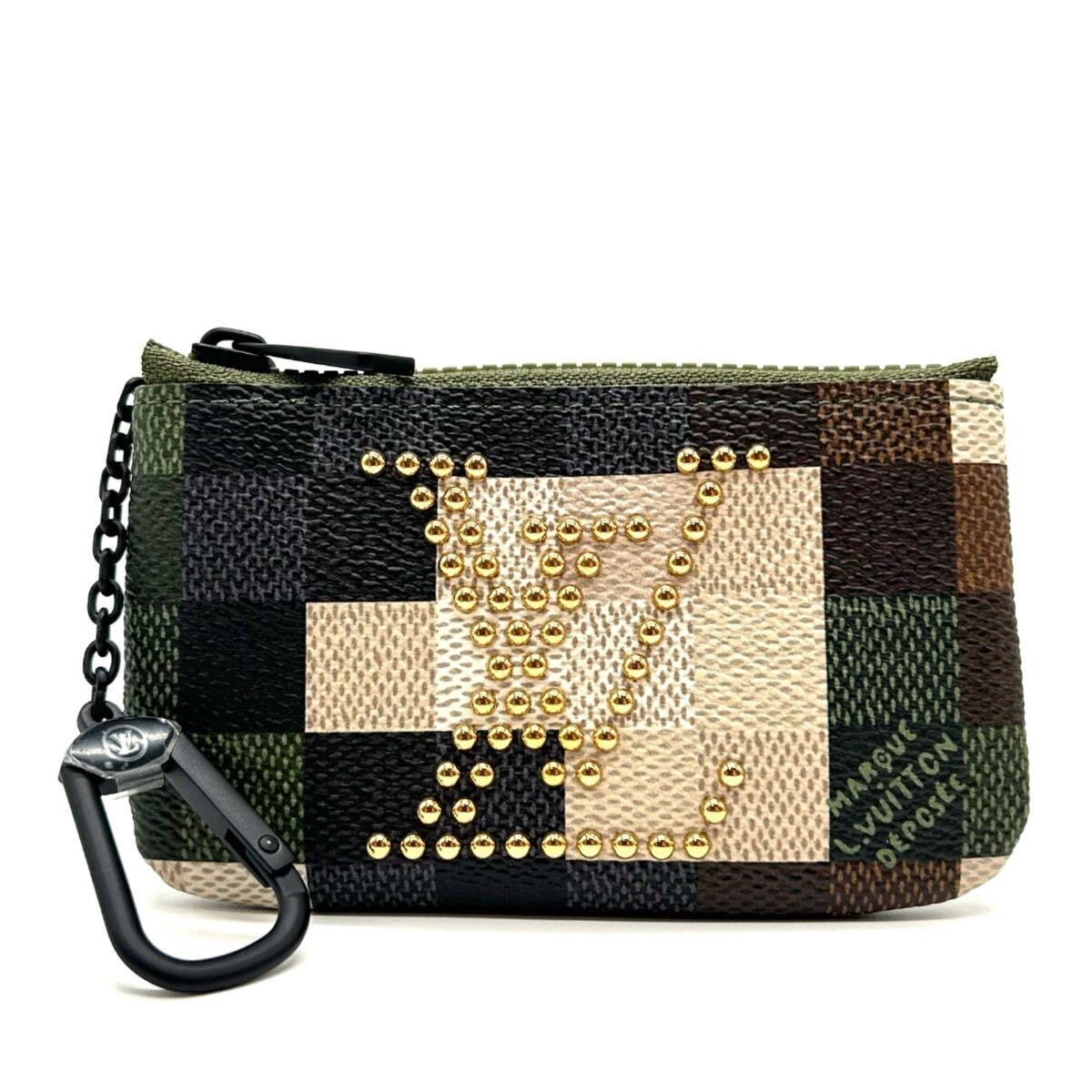 LOUIS　VITTON　ルイ・ヴィトン　ポシェットクレ　ダモフラージュ　ダミエ・ポップ　コインケース　M83175　2024SS
