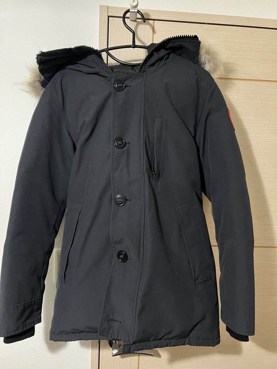 【極美品】カナダグース CANADA GOOSE ジャスパー ネイビー Sサイズ ダウンジャケット