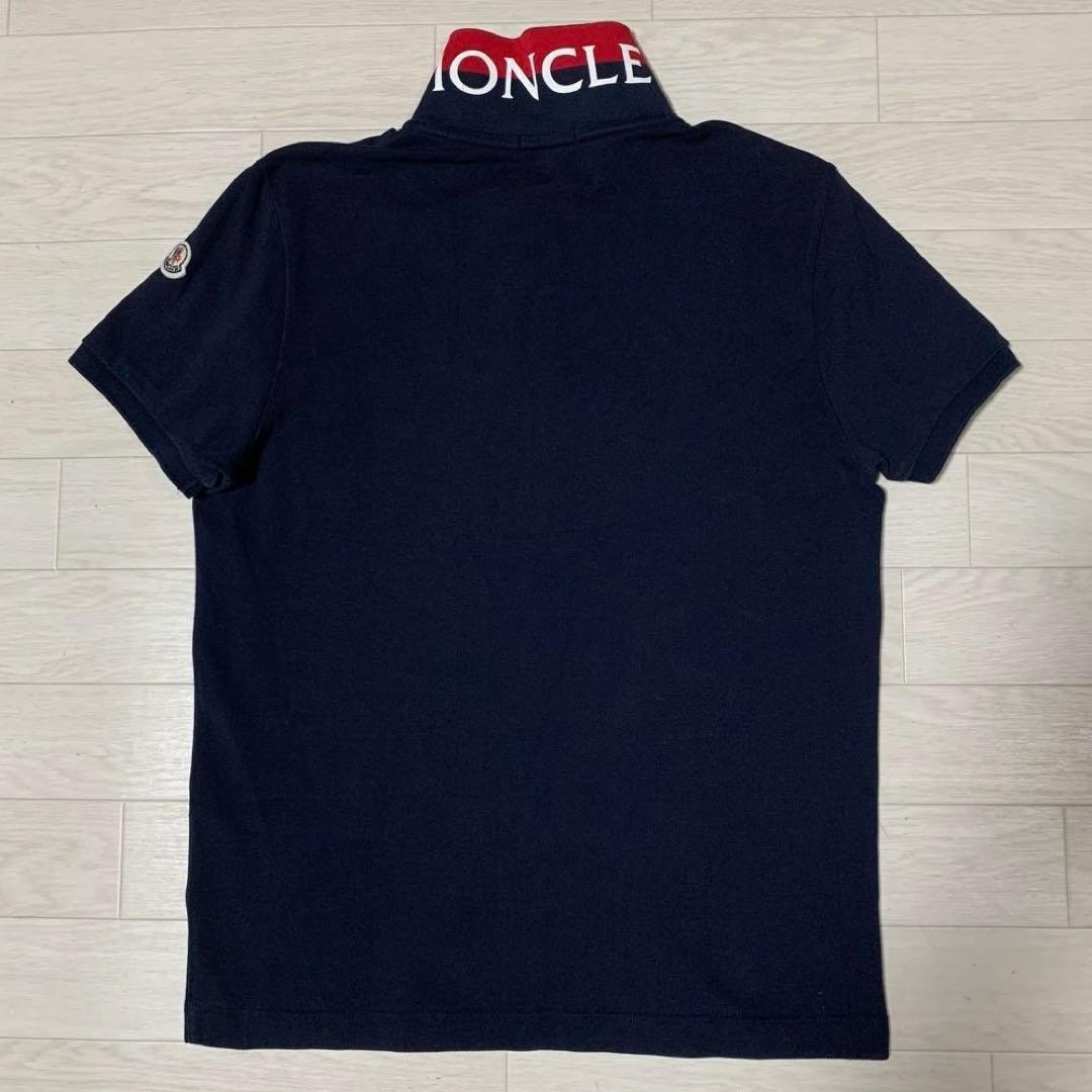 美品 MONCLER モンクレール ポロシャツ 襟裏ロゴ ピンク 【公式通販】