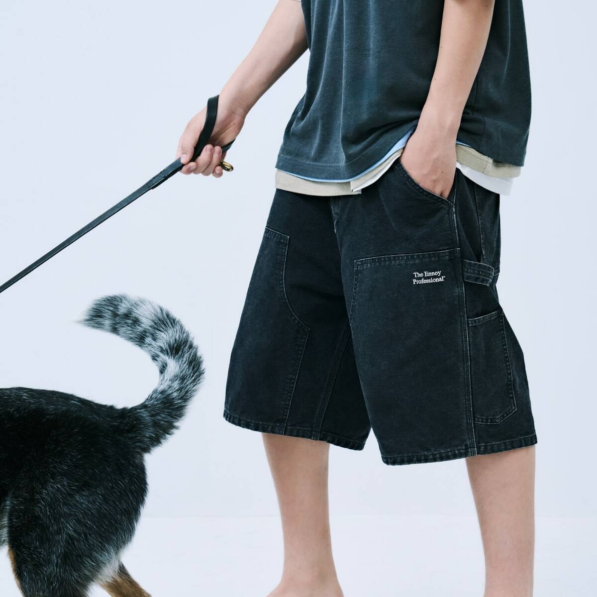 A+ (新品・未使用(ワケあり))】エンノイ ダブルニー ショーツ