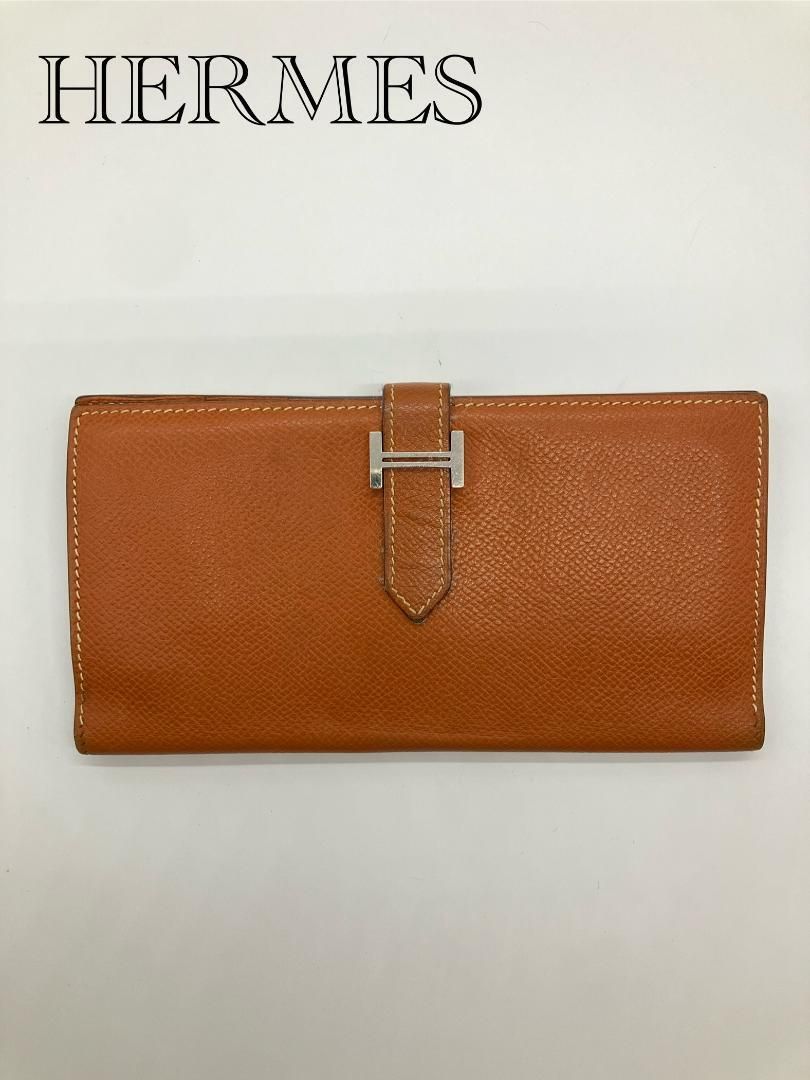 HERMES ベアンスフレ ヴォーエプソン 長財布 ウォレット □I刻印