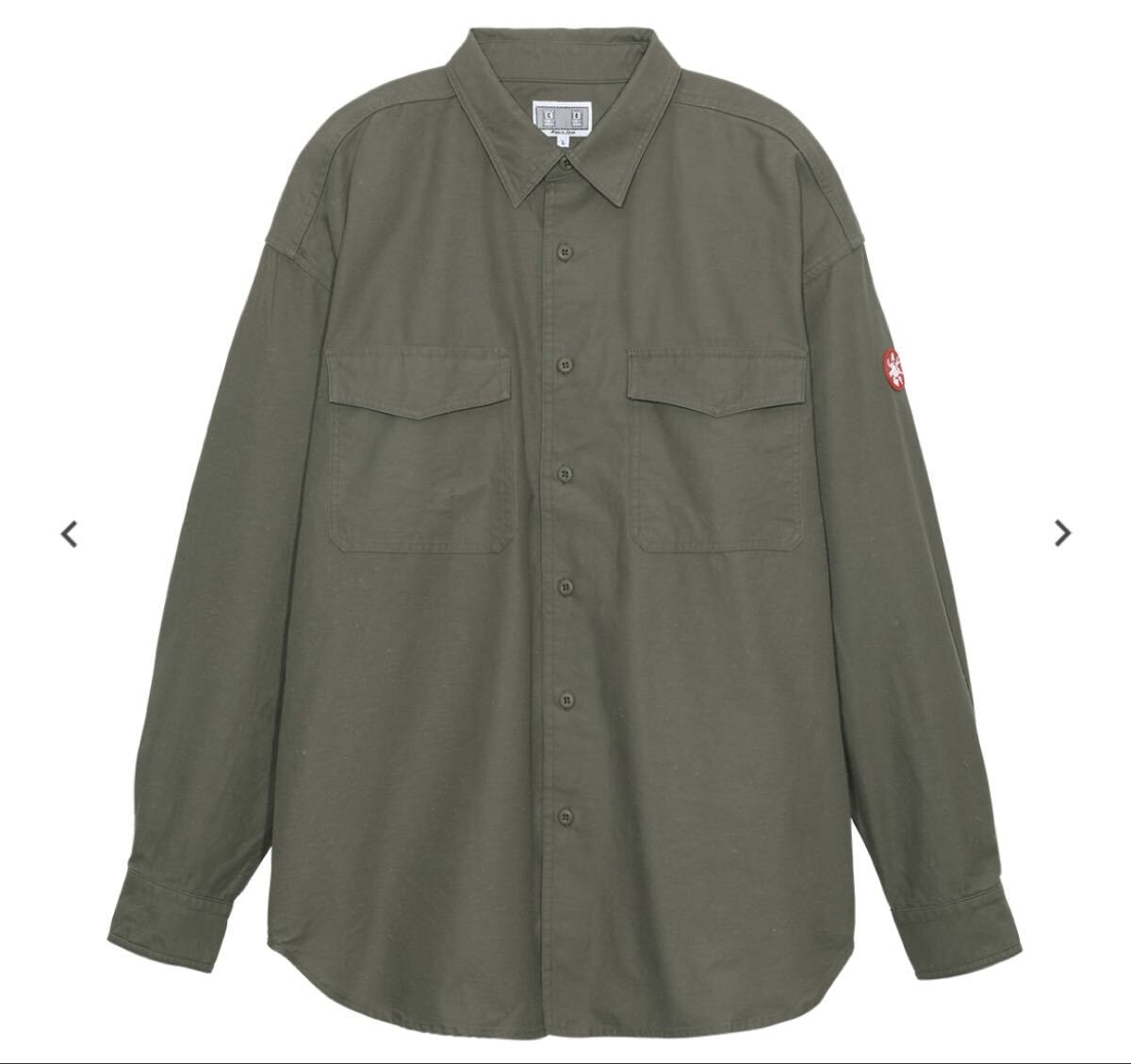 未使用 C.E cav empt COTTON NEP SHIRT XL