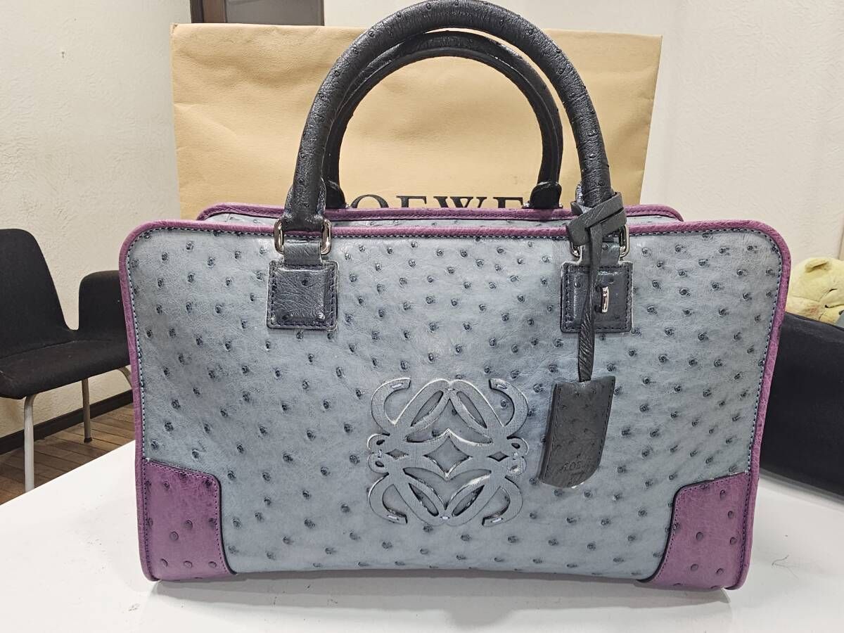 ほぼ新品　LOEWE AMAZONA36 ロエベ　アマゾナ36 
