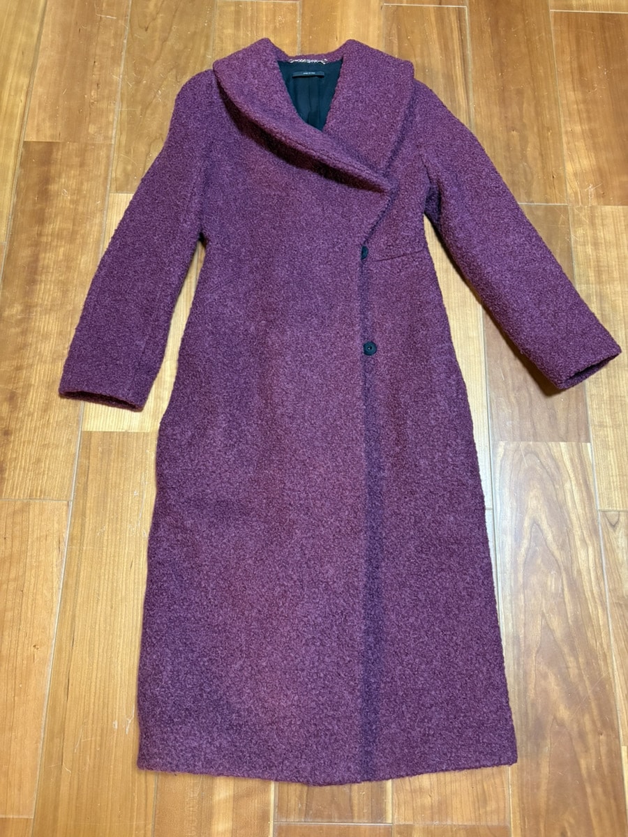 目立った傷や汚れなし】グッチ ロングコート トムフォード期 モヘヤ混