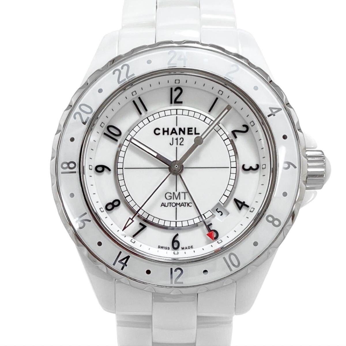 シャネル　J12 ホワイトセラミック 自動巻き メンズ42ミリ2,000本限定