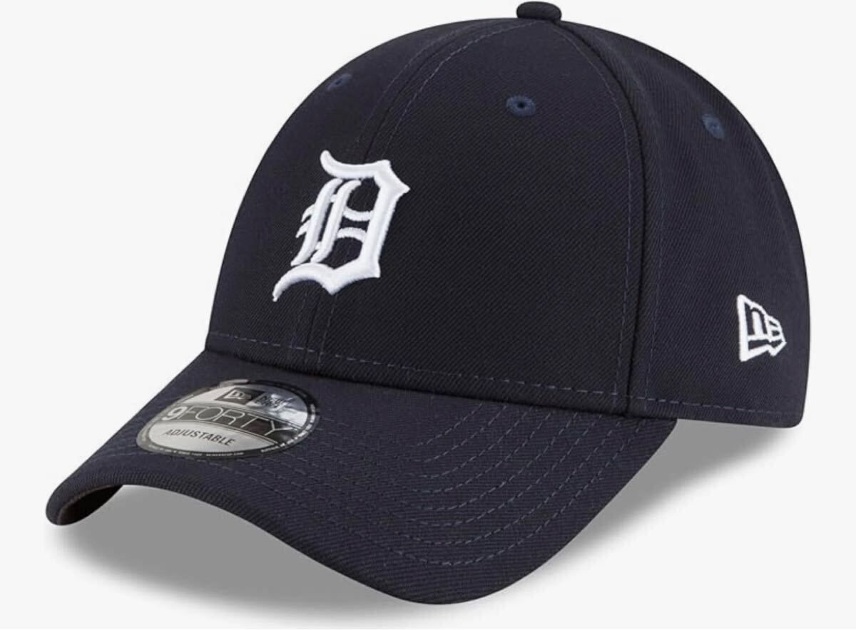 NewEra ニューエラ デトロイト・タイガース キャップ ネイビー 帽子 9FORTY MLB メジャーリーグ