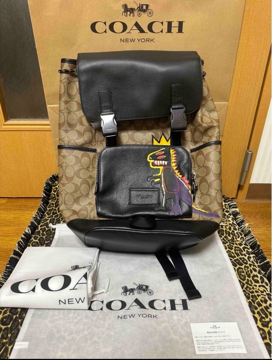 超激レア 正規品 本物 希少 激レア コーチ COACH バスキアコラボ 即完売 廃盤