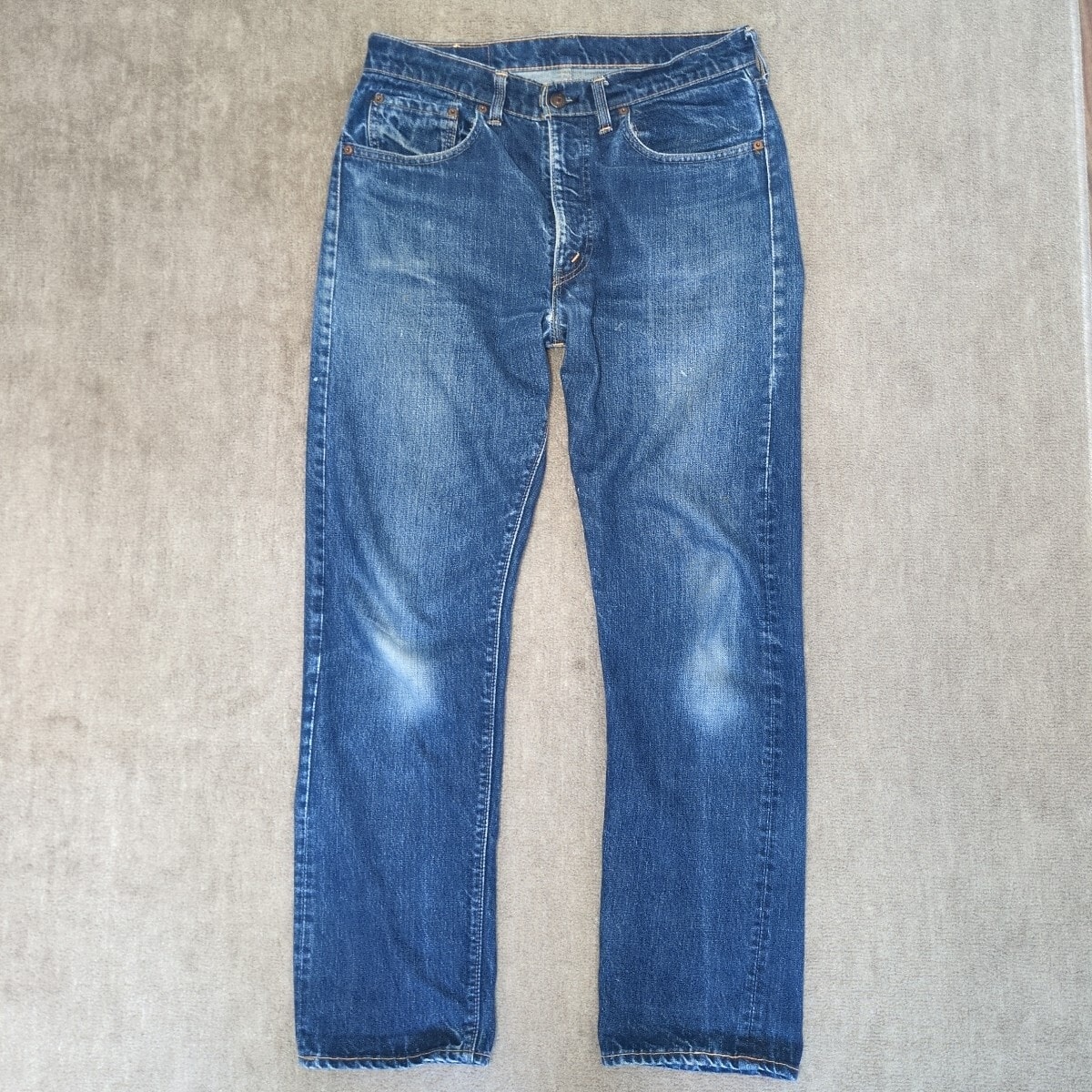 ヴィンテージ デカ文字 BIGE 60s 70s Levi's 505 w33 L31 USA製 脇割りビッグE ビックE ビンテージ vintage スペシャル