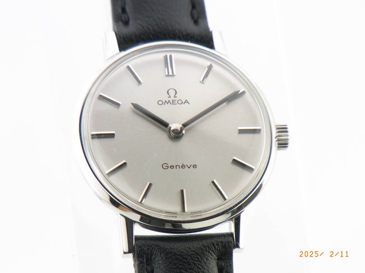 OH/ポリッシュ済）Omega　オメガ　ジュネーブ　手巻き　511.410　美品 OMEGA オメガ ジュネーブ 5110411 手巻き OH済み 1年保証 1970