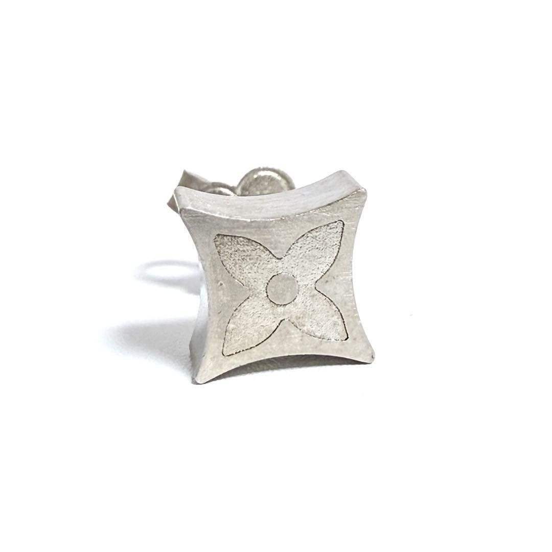 【片耳1個のみ】ルイヴィトン　メンズ　スタッドピアス　モノグラム